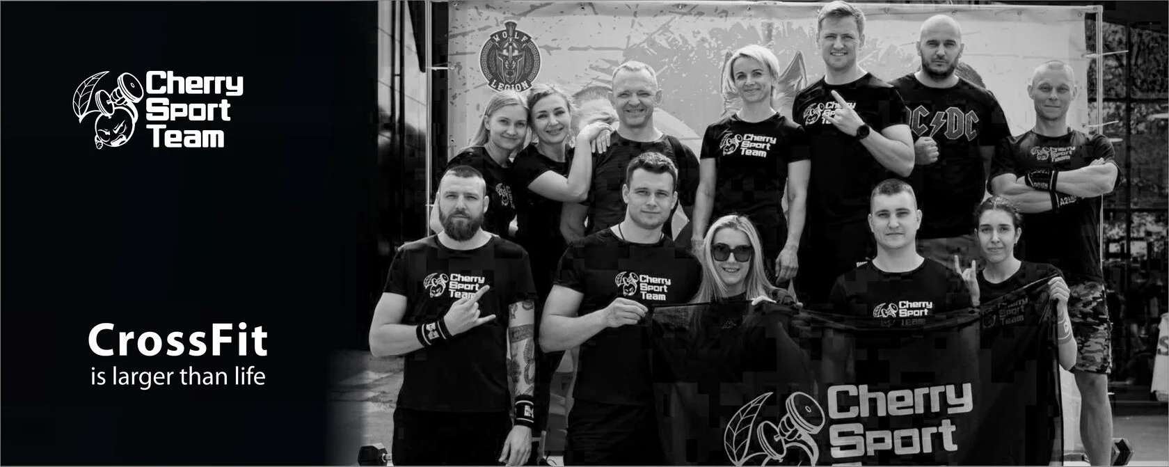 Атлеты Cherry Sport Team вместе после соревнований